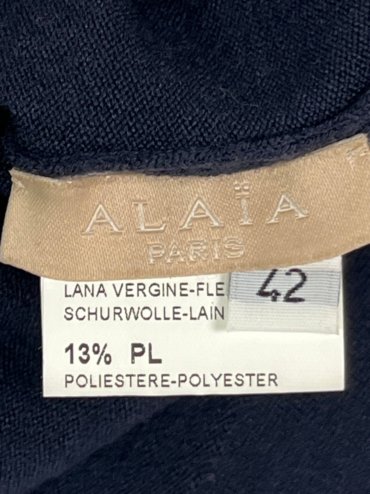 Alaia boat neck sweater