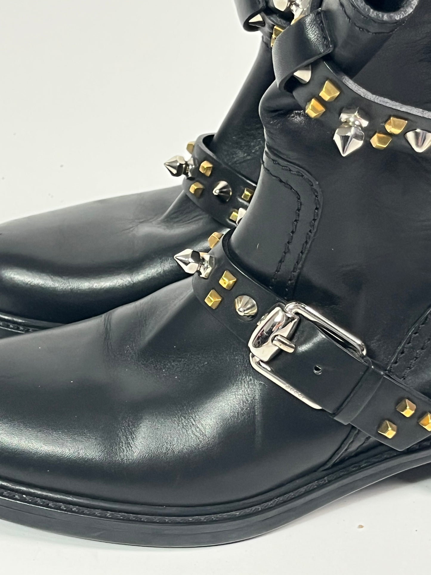 Gucci biker boots size 38