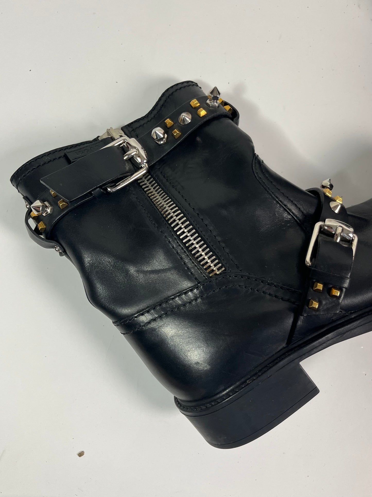 Gucci biker boots size 38