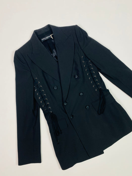 Dolce & Gabbana lace-up jacket