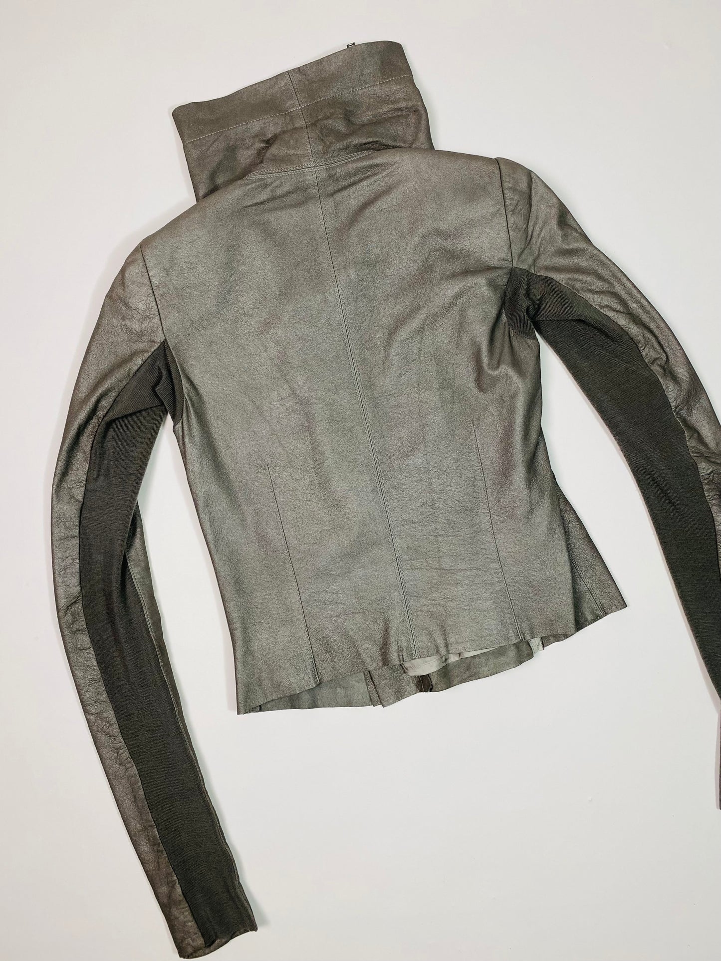 Rick Owens lambskin leather jacket