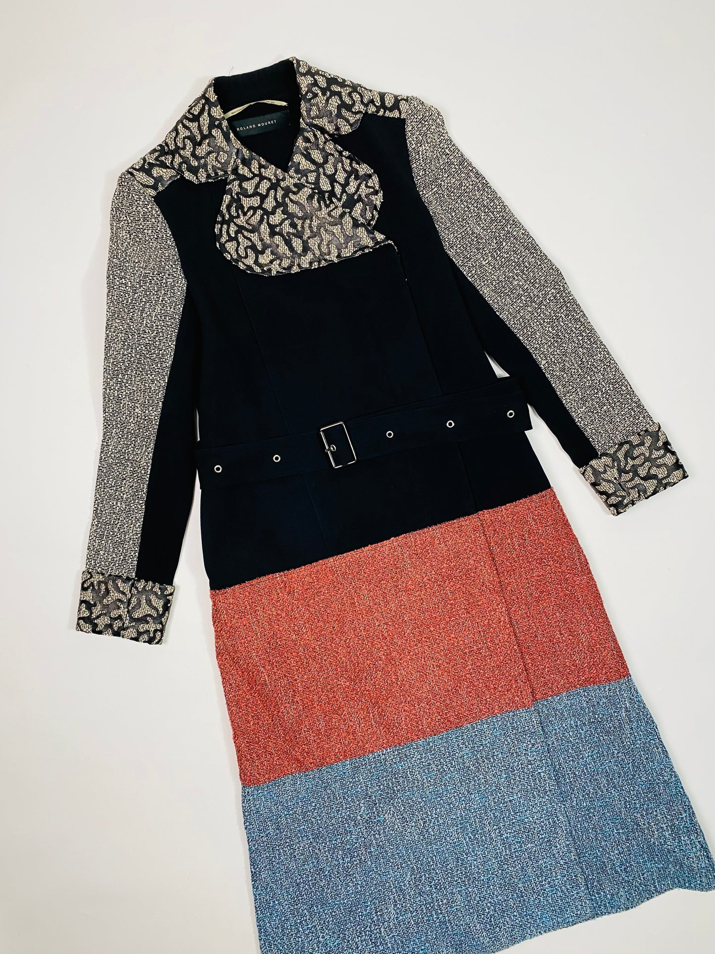 Roland Mouret long belted coat