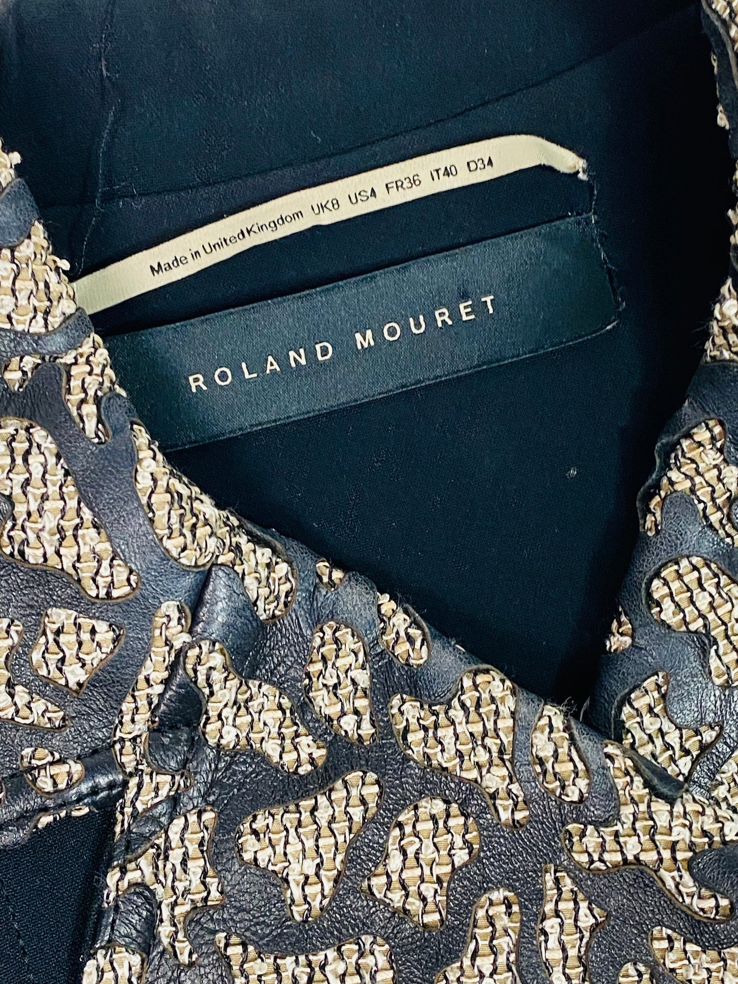 Roland Mouret long belted coat