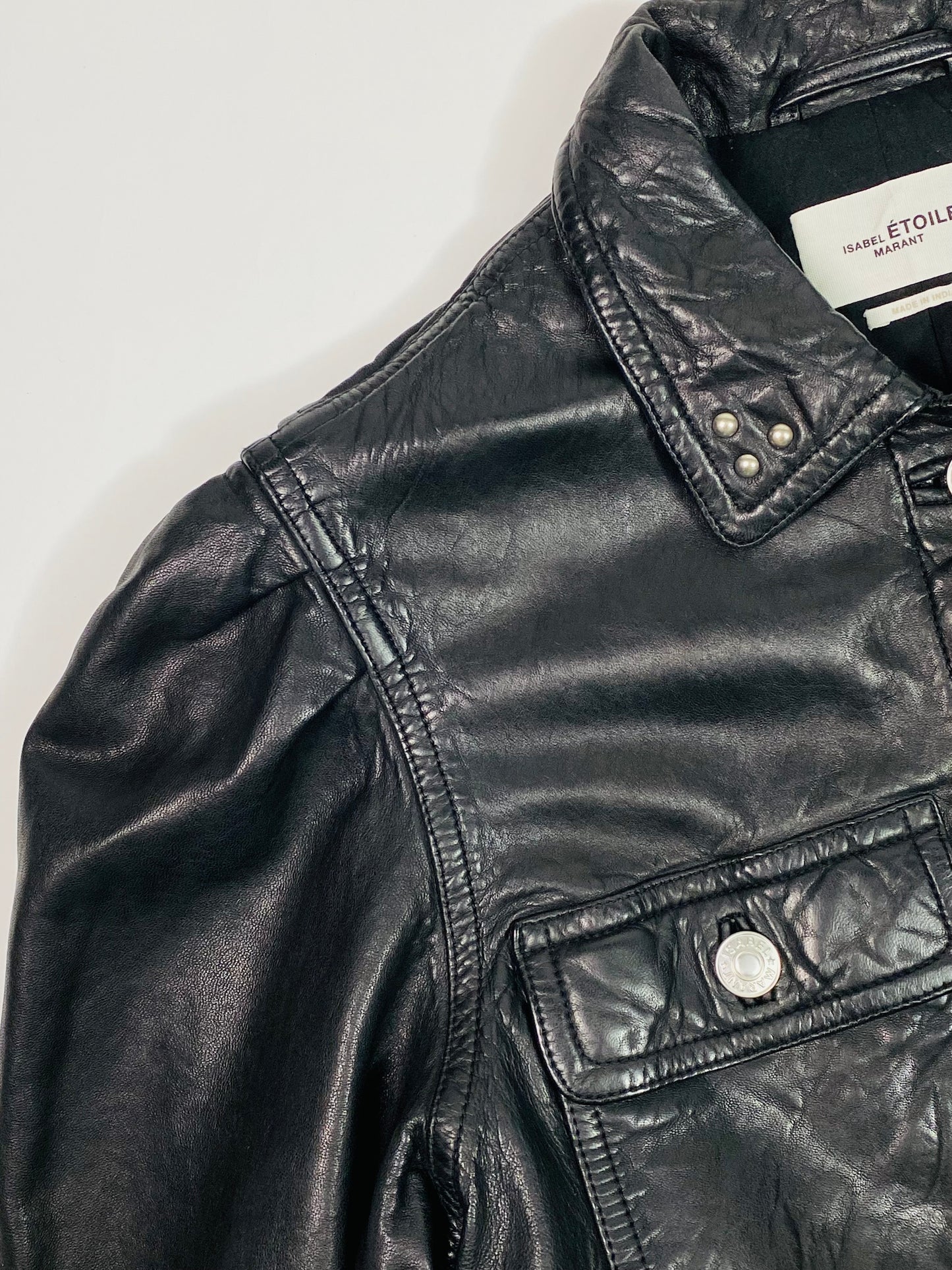 Isabel Marant ÉTOILE studded leather jacket