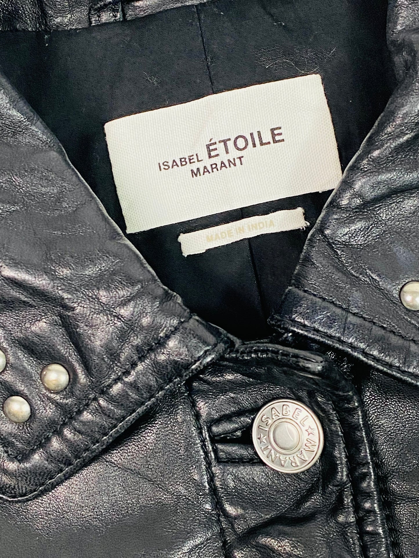 Isabel Marant ÉTOILE studded leather jacket