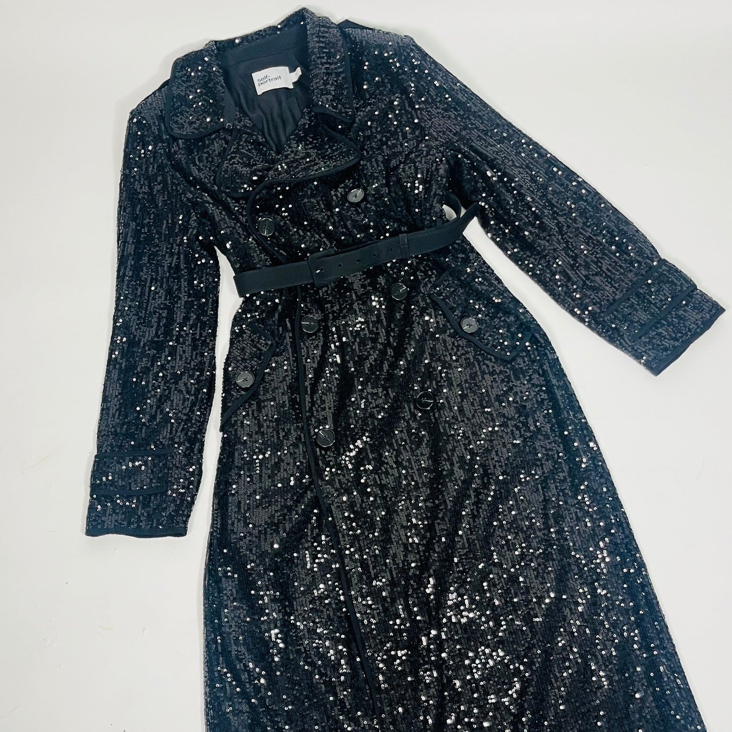 Self Portrait sequin coat