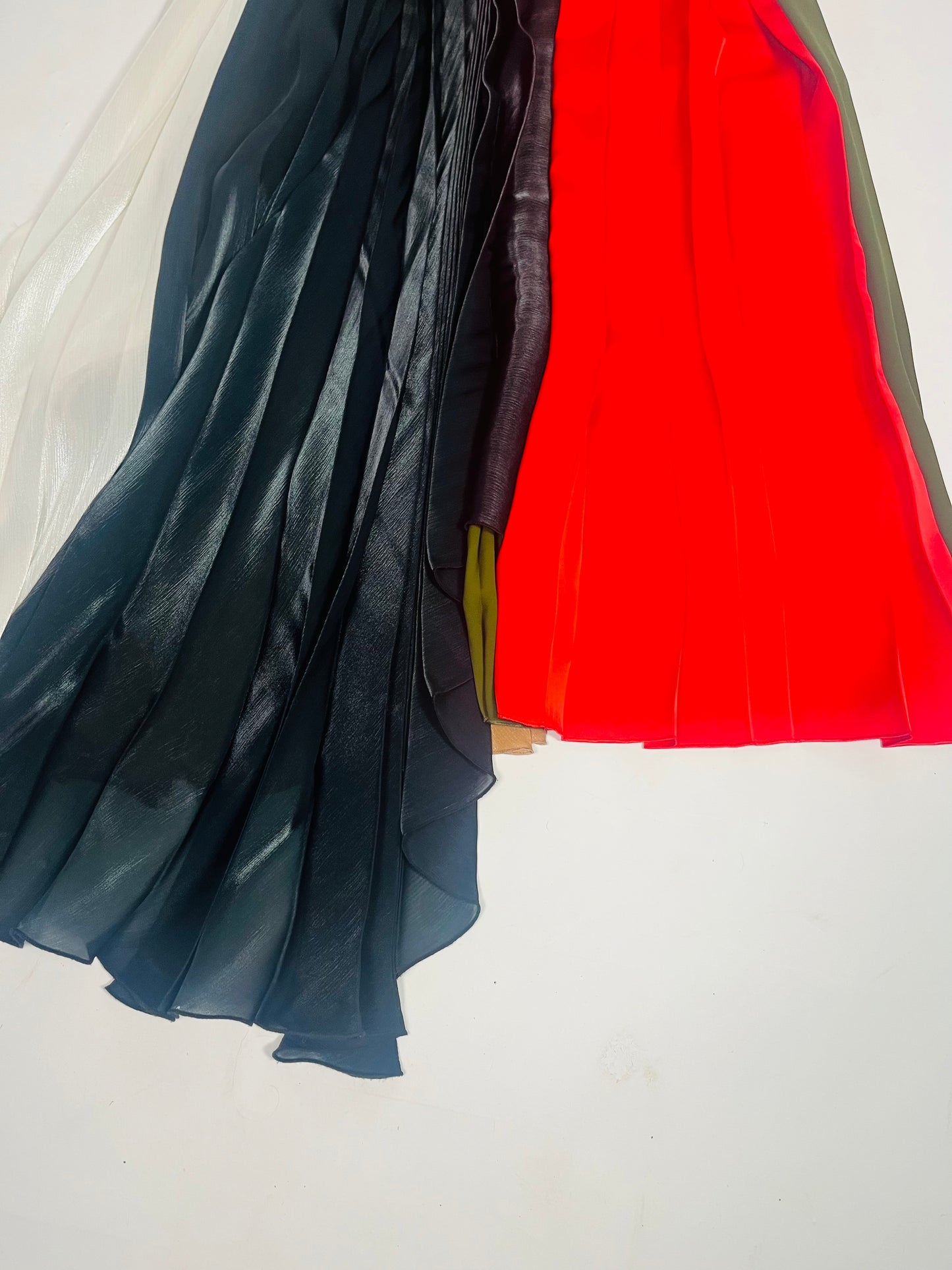 Victoria Beckham pleated midi dress
