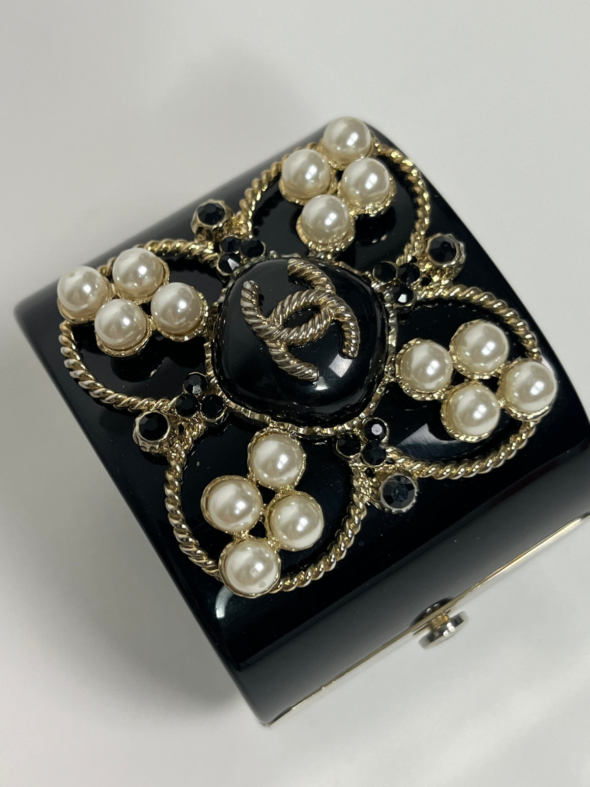 CHANEL resin cuff