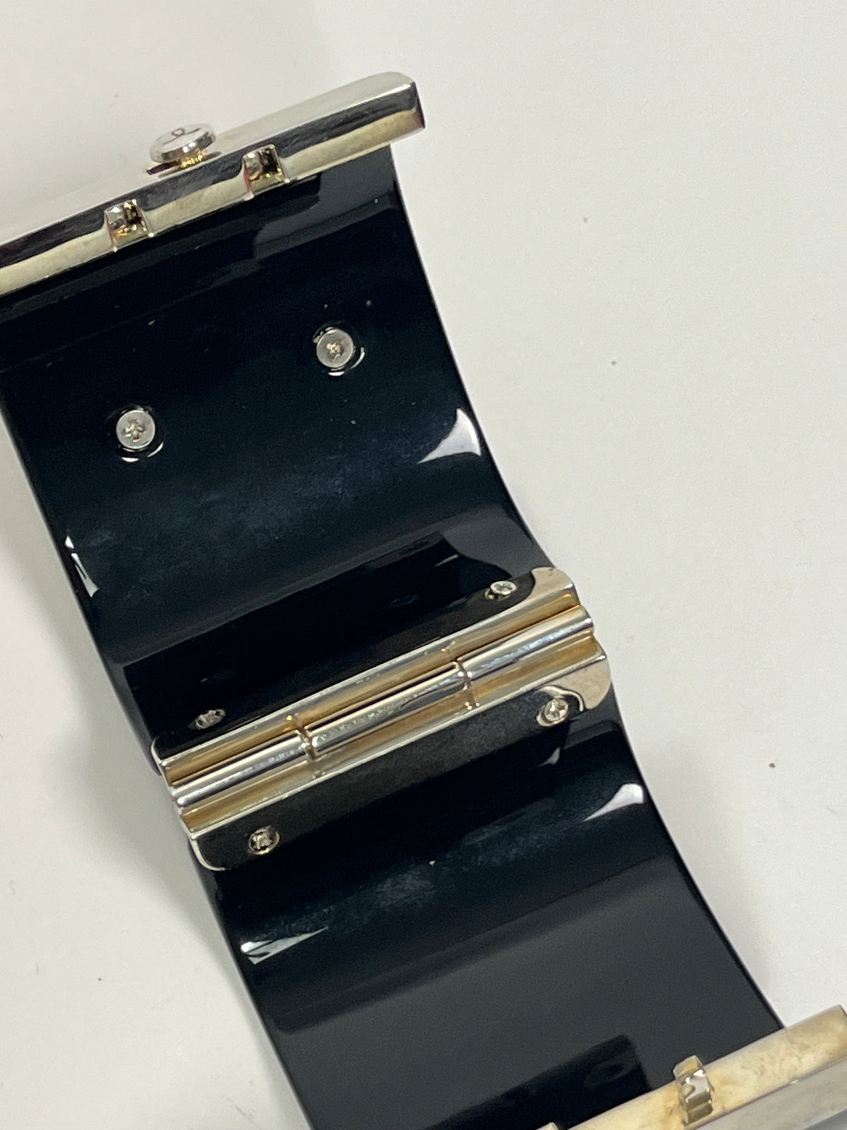 CHANEL resin cuff