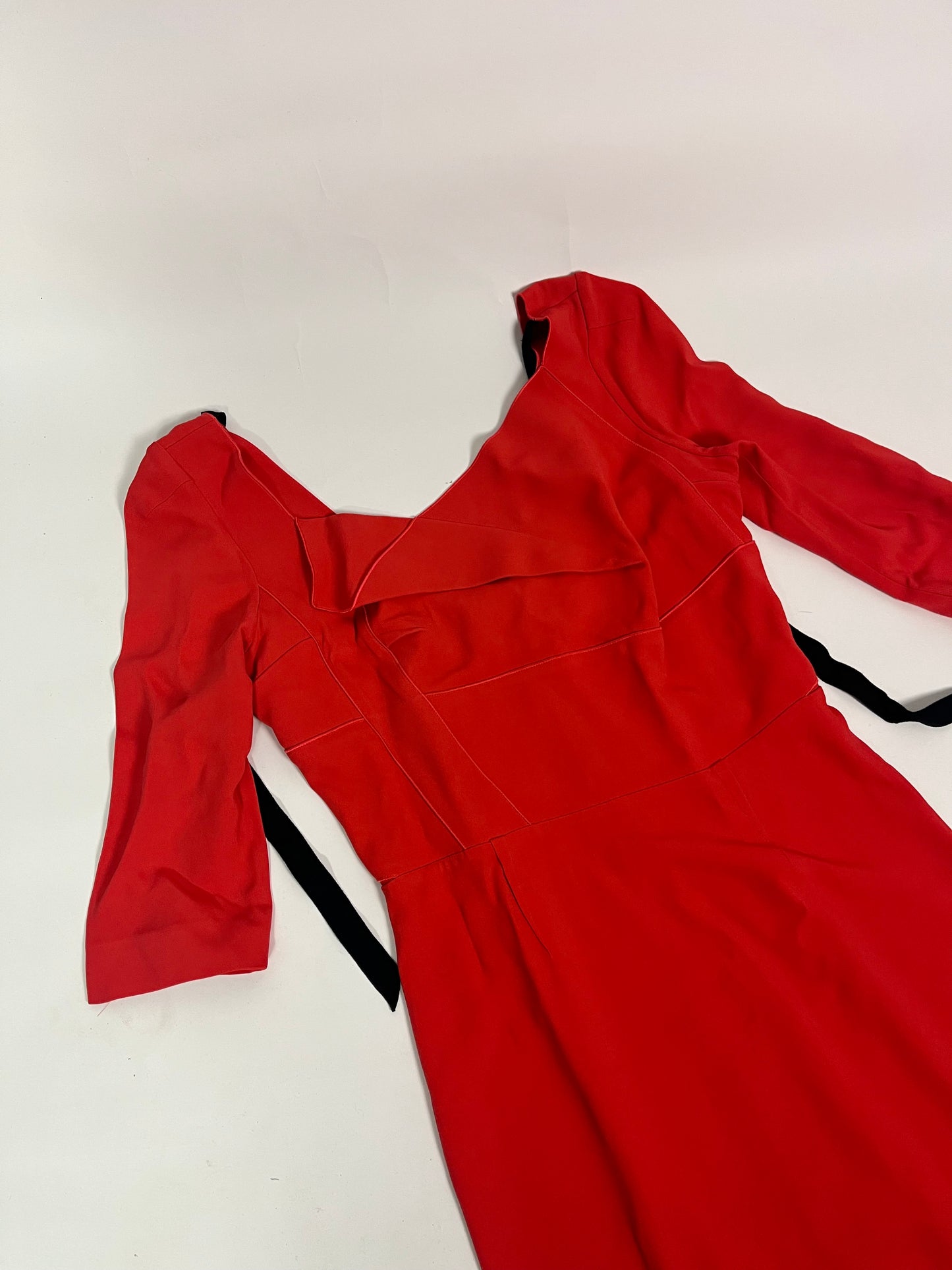 Roland Mouret tie back dress