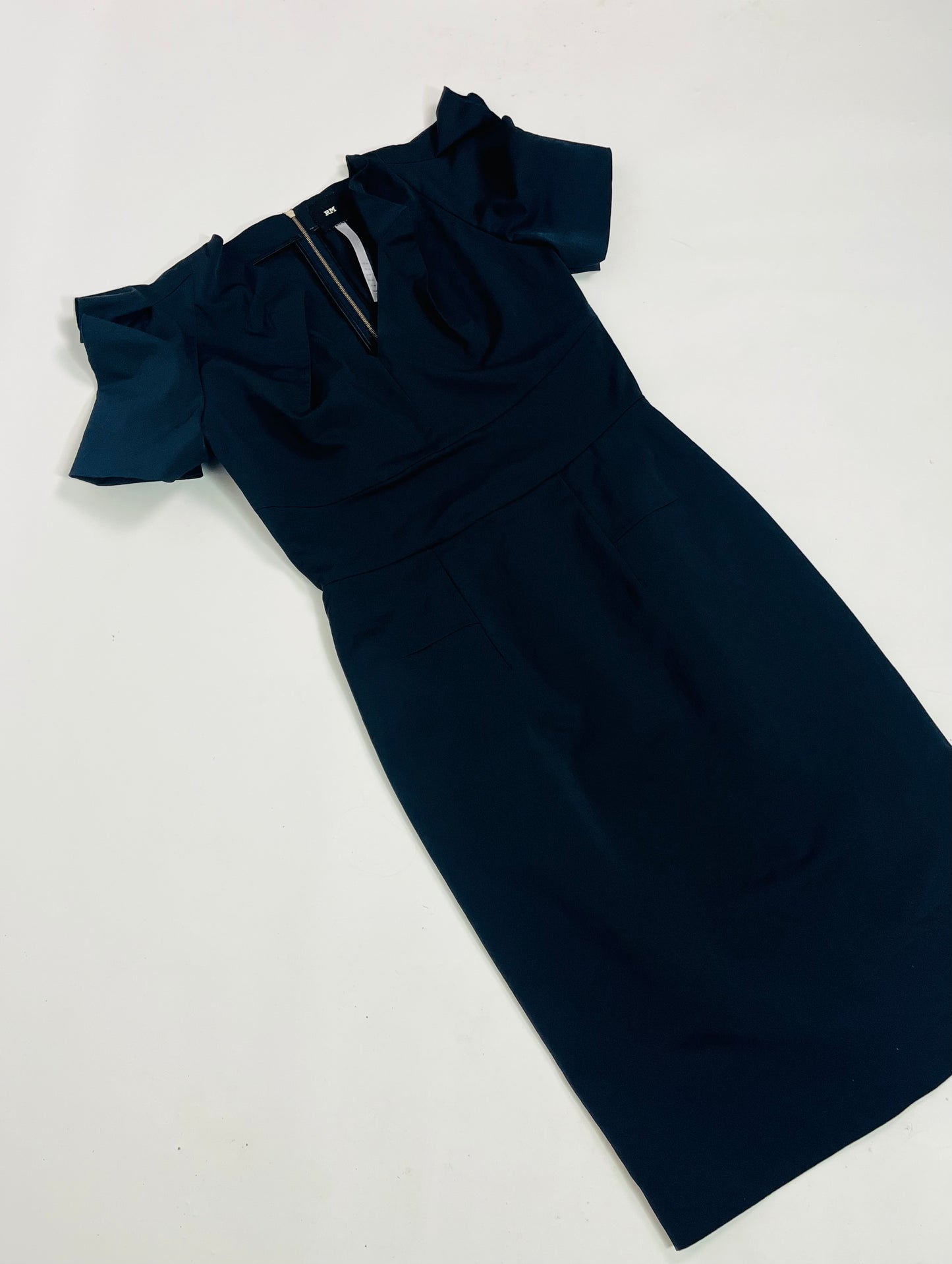 Roland Mouret navy Galaxy dress