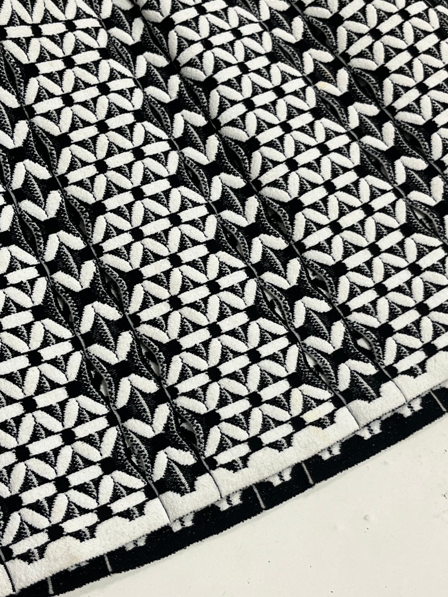 Alaia monochrome skater dress