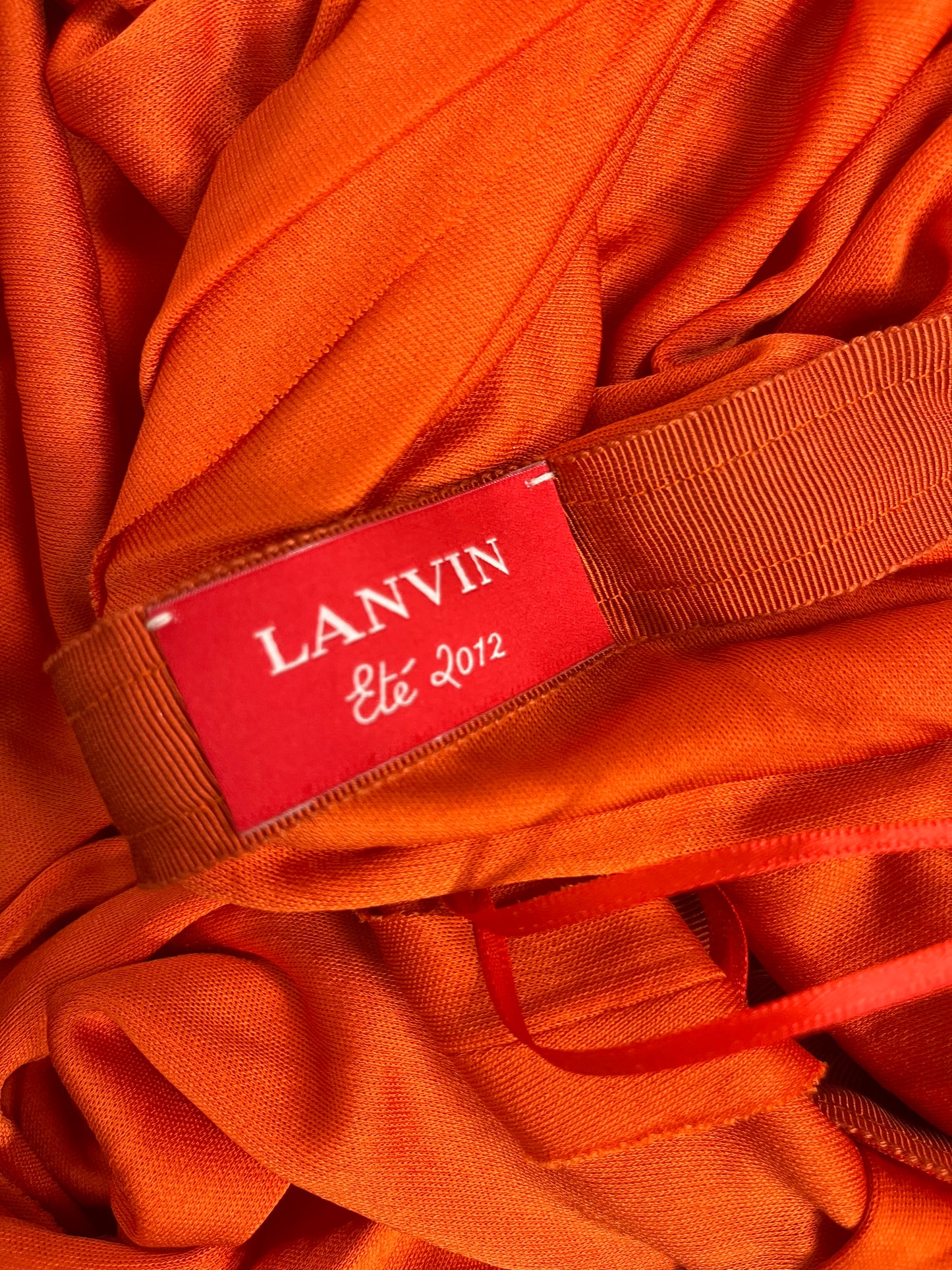 Lanvin grecian dress