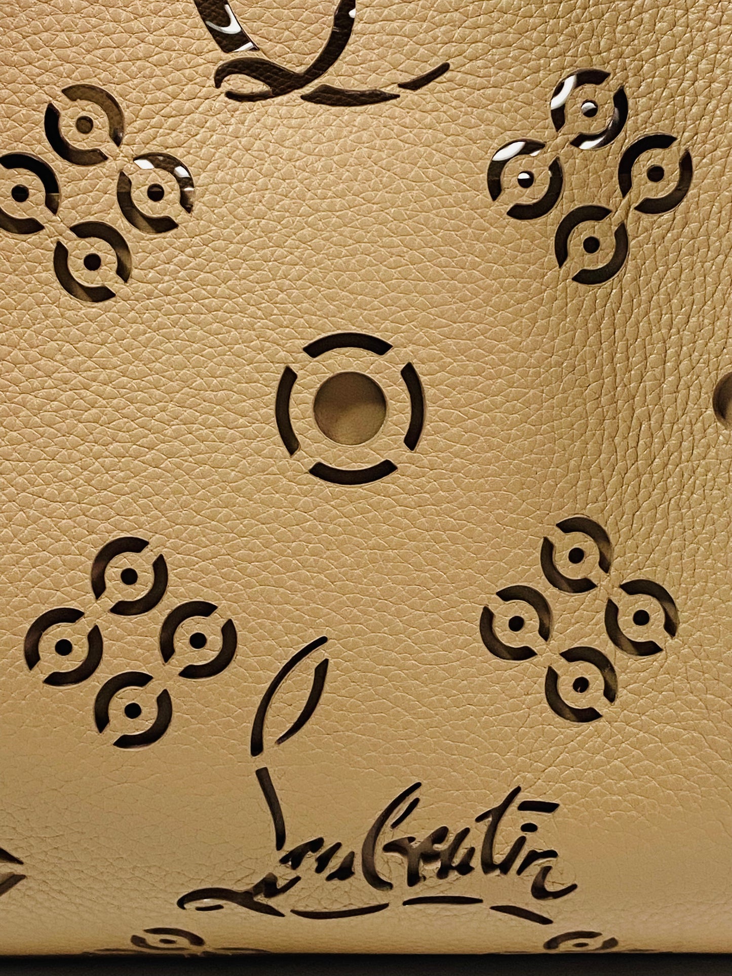 Christian Louboutin leather handbag