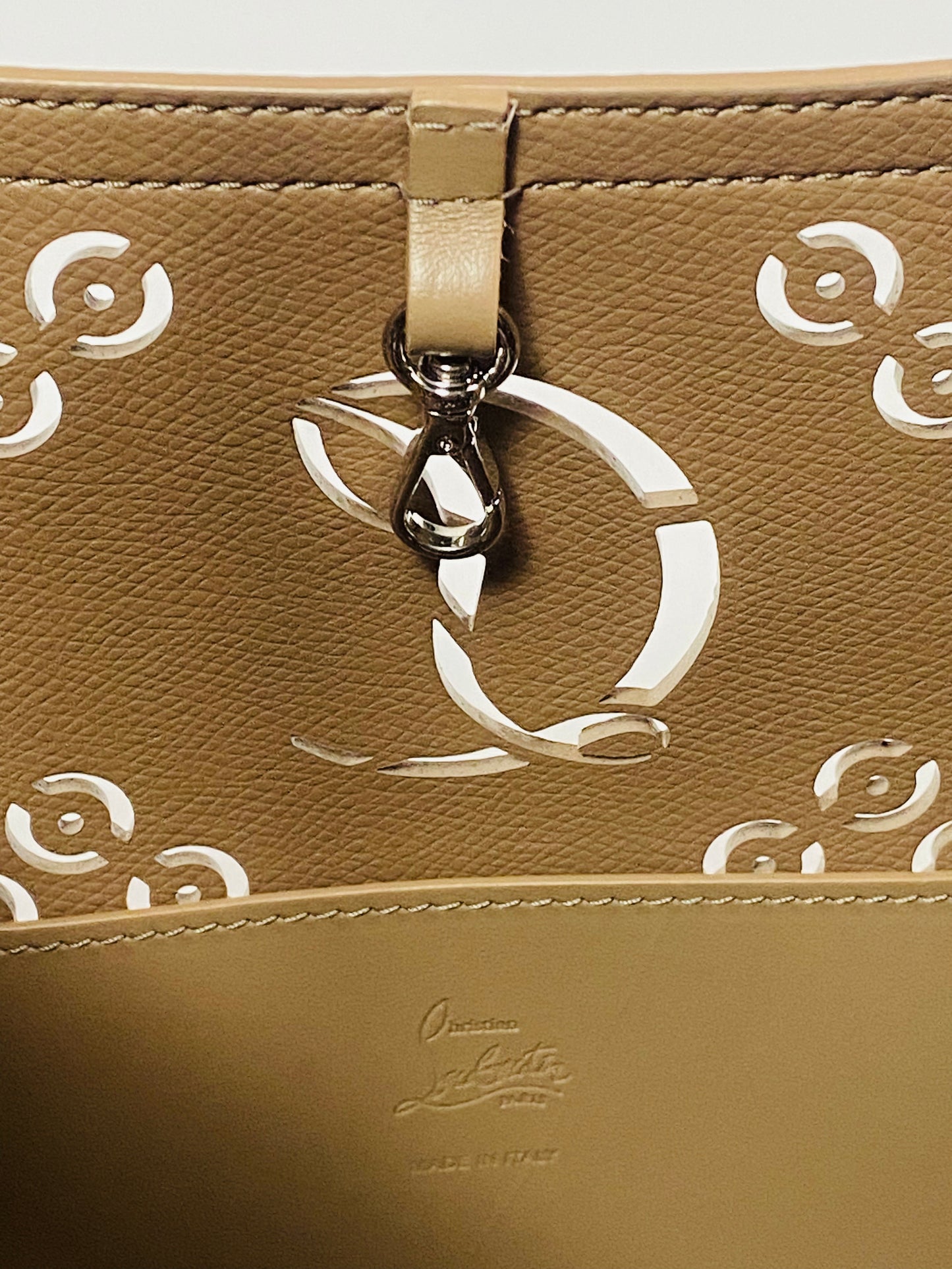 Christian Louboutin leather handbag