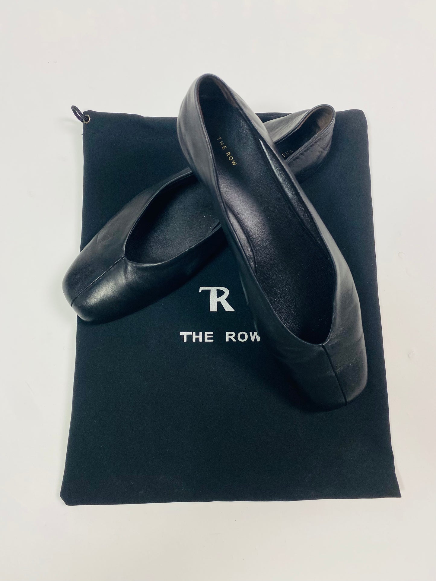 The Row Lambskin ballet flats