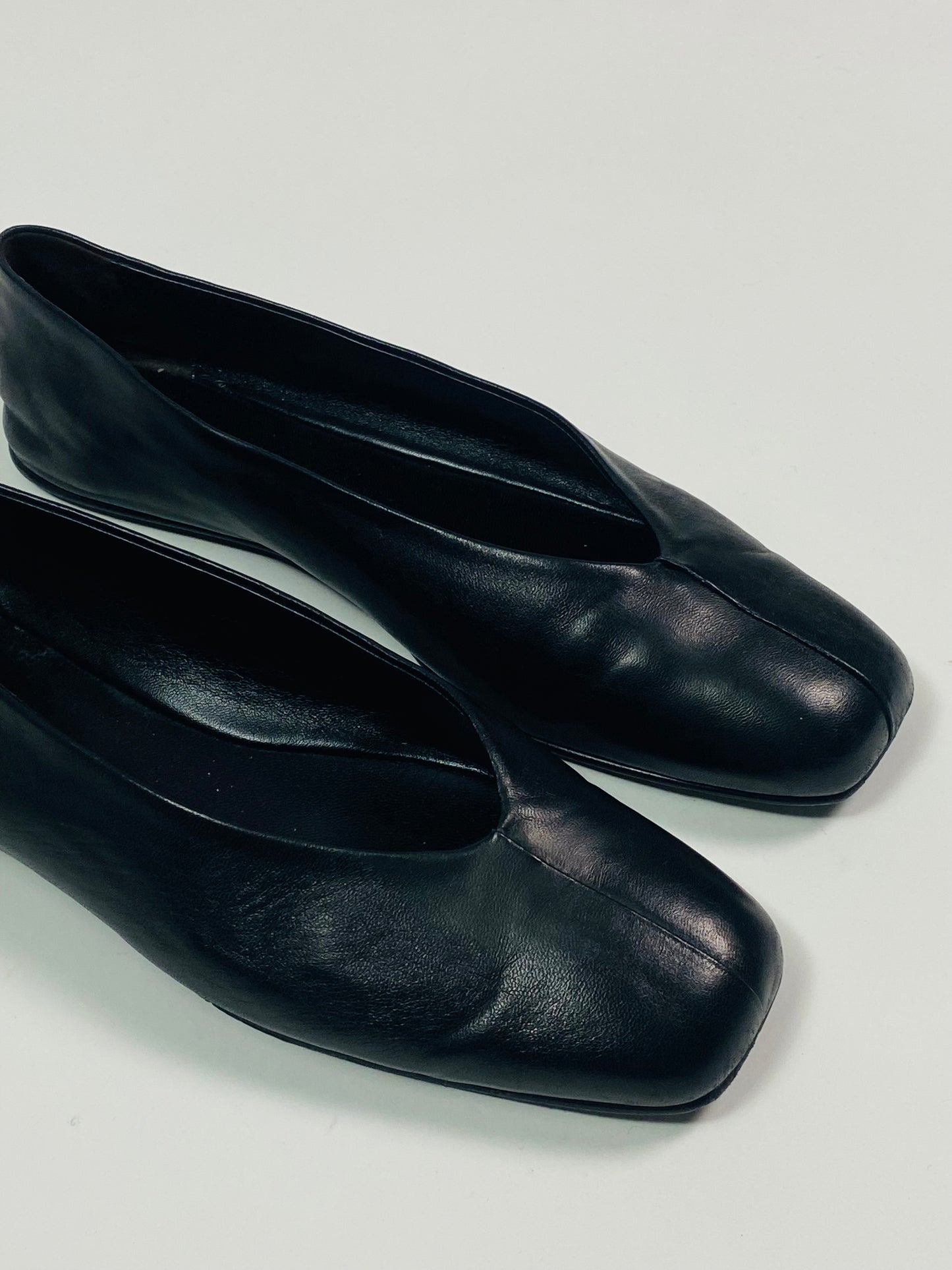 The Row Lambskin ballet flats