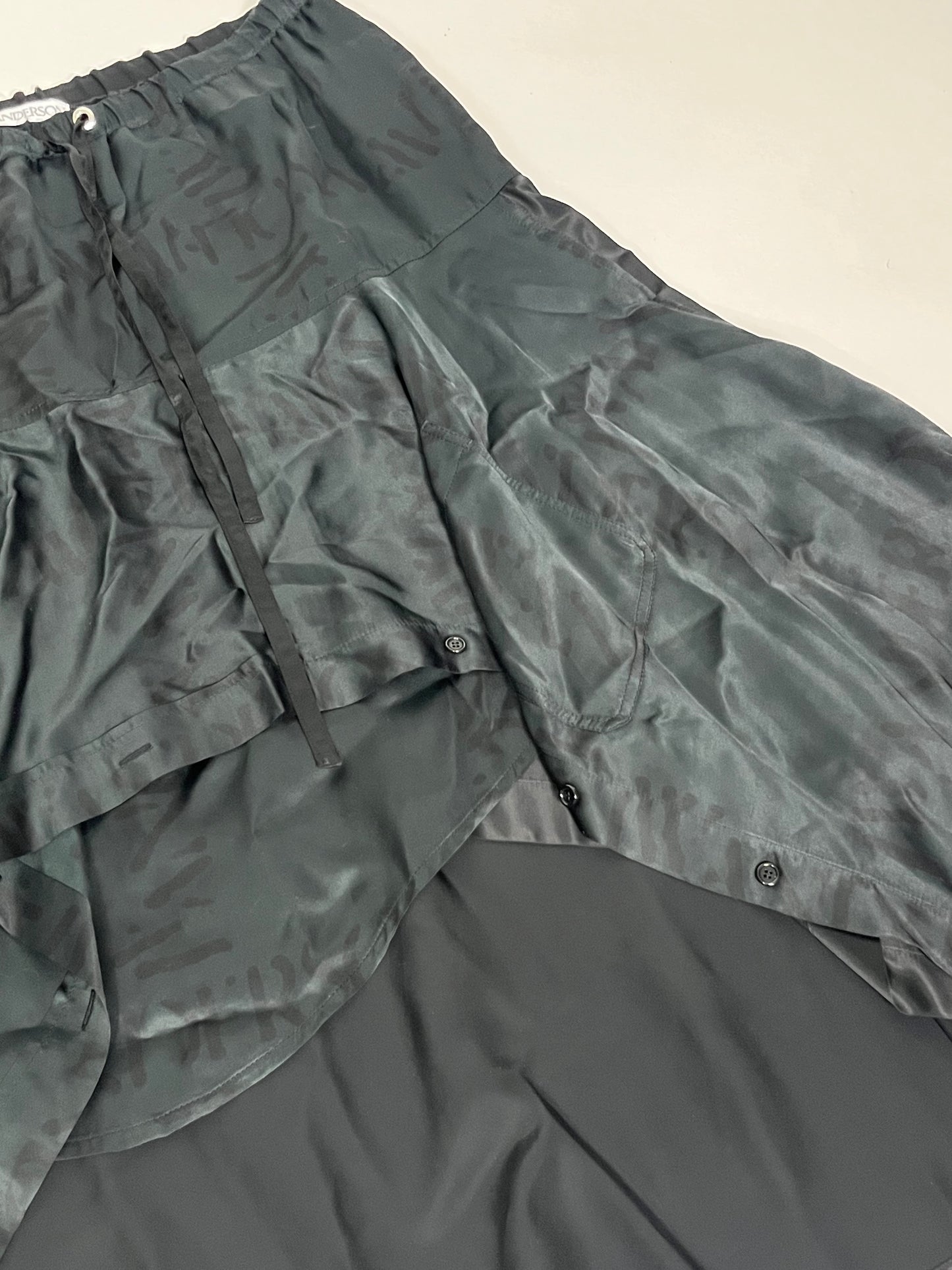 JW Anderson mullet hem skirt