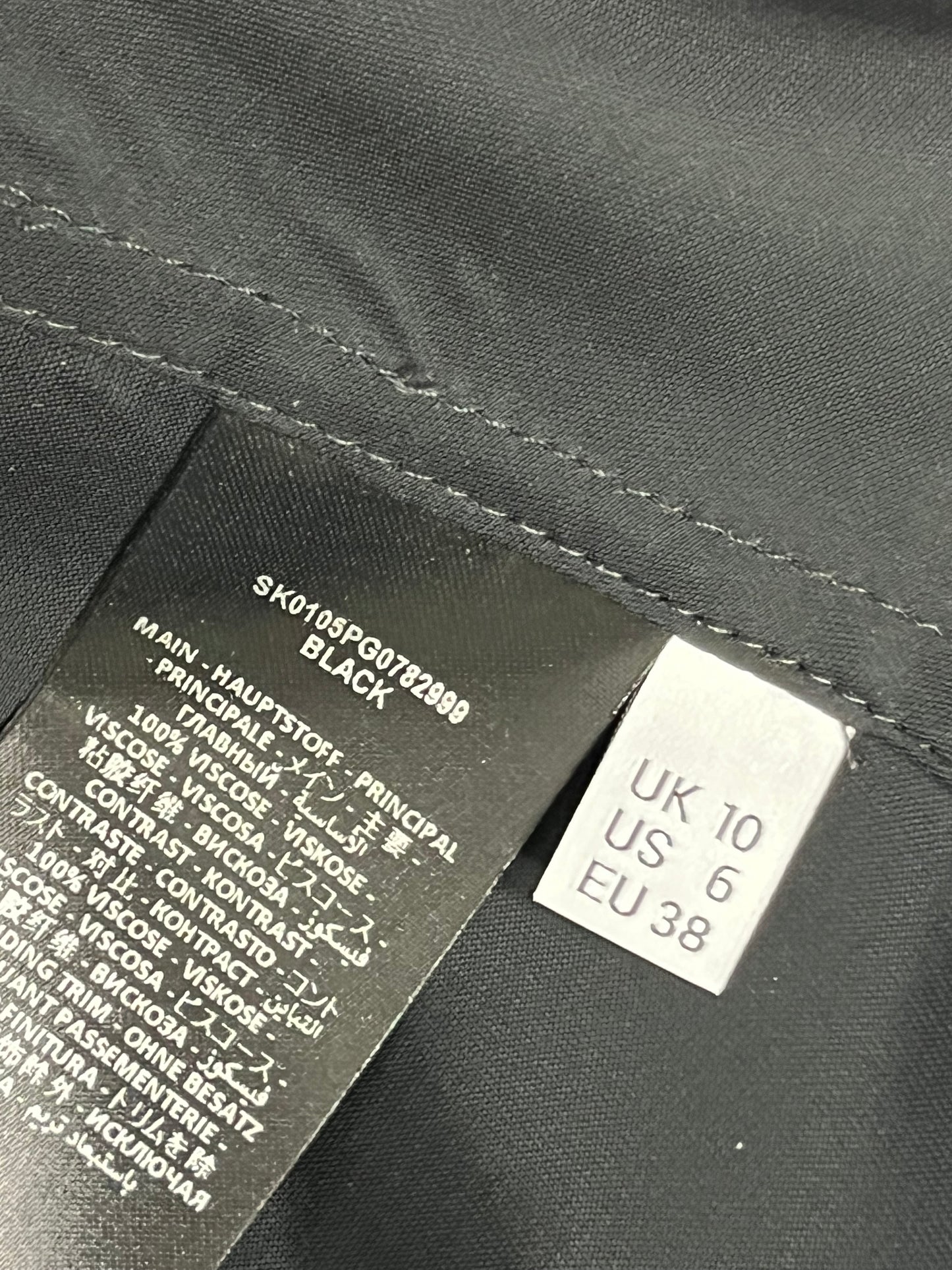 JW Anderson mullet hem skirt