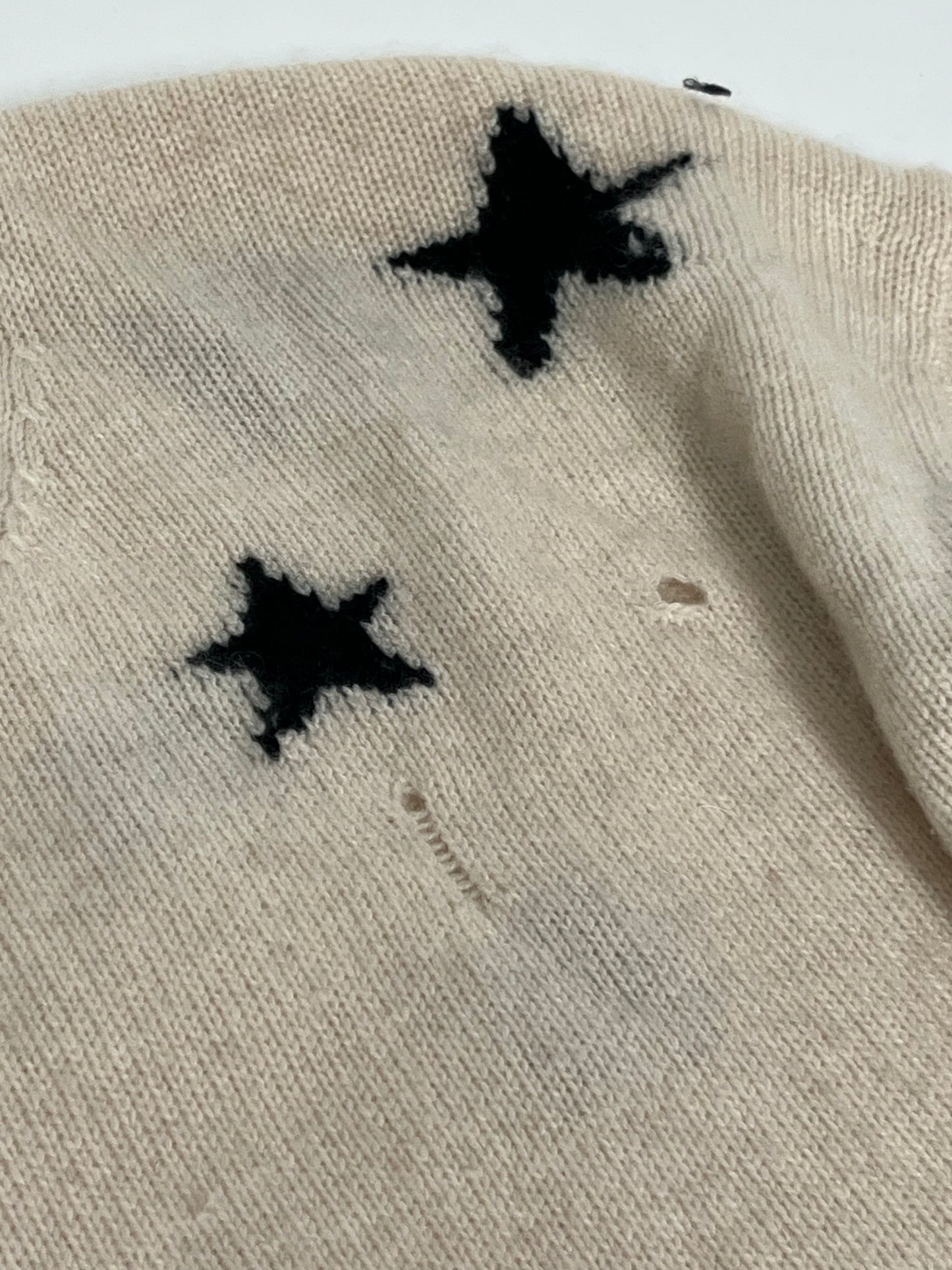 Zadig & Voltaire distressed cashmere