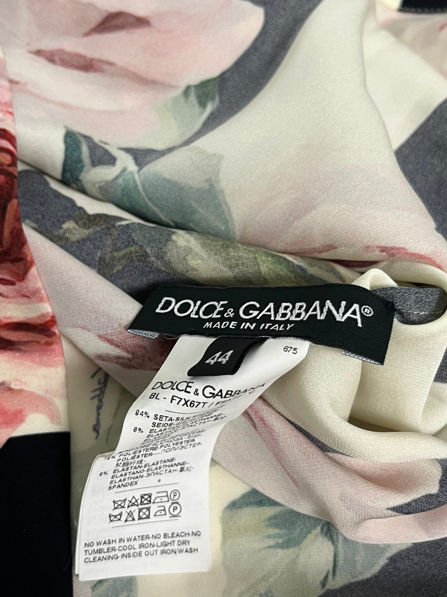 Dolce & Gabbana silk tshirt