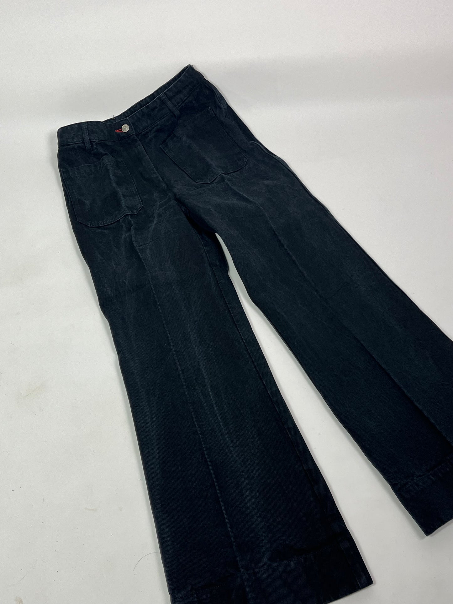 Victoria Beckham High Rise Wide Leg Alina denim s29
