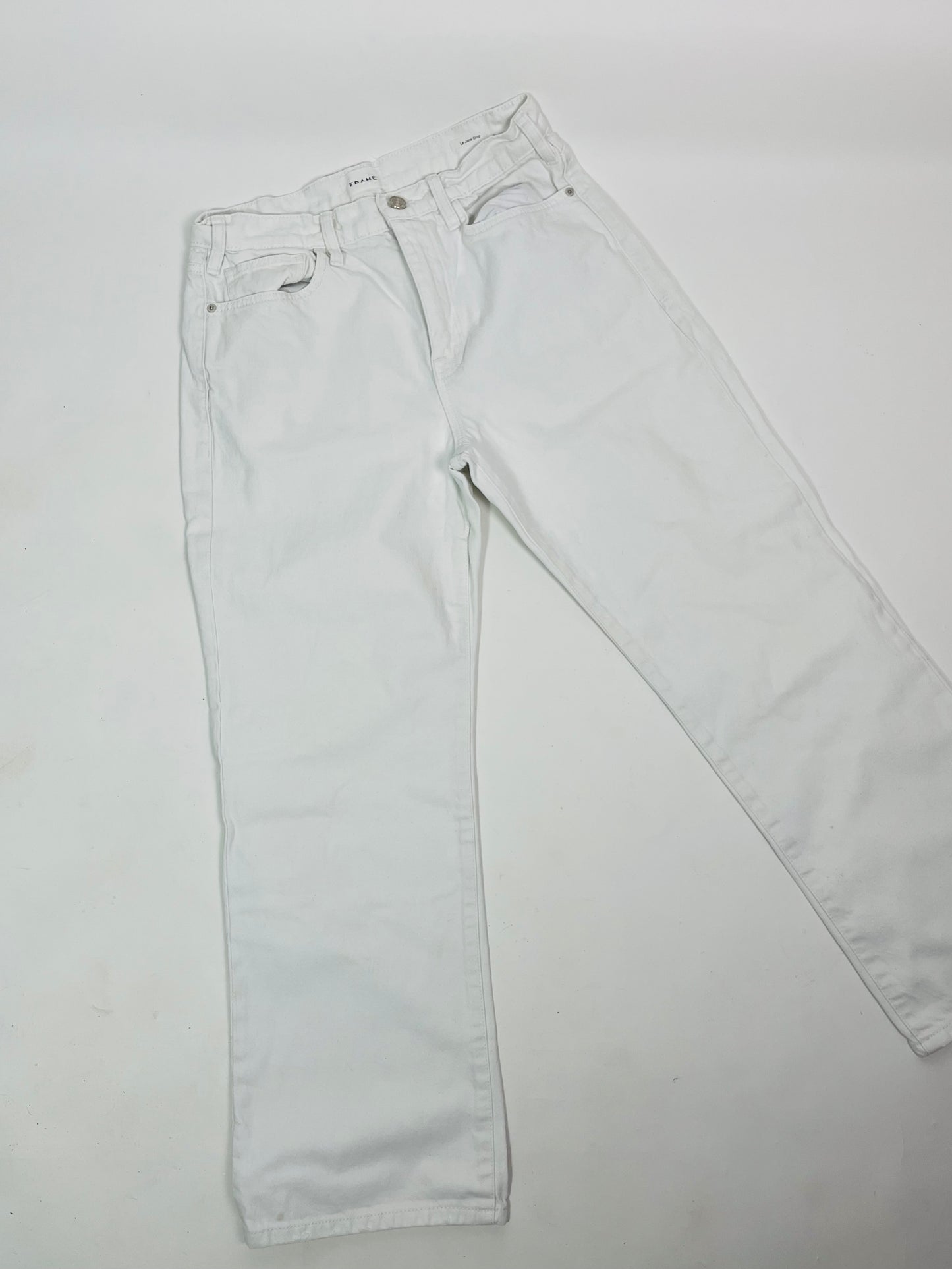 Frame Le Jane white crop s29