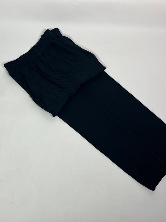 Victoria Beckham logo print pyjama style pant