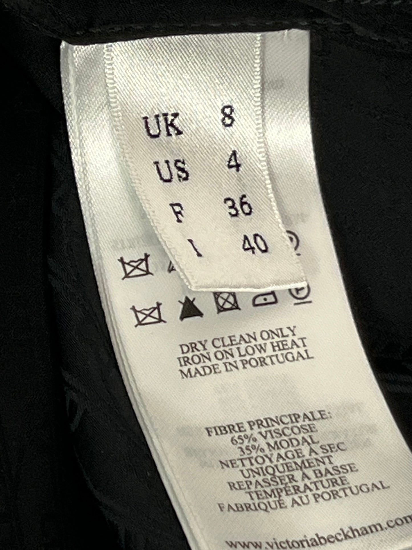 Victoria Beckham logo print shirt