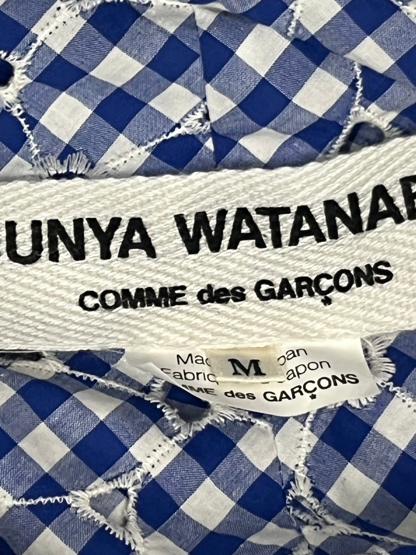 Junya Watanabe gingham jacket