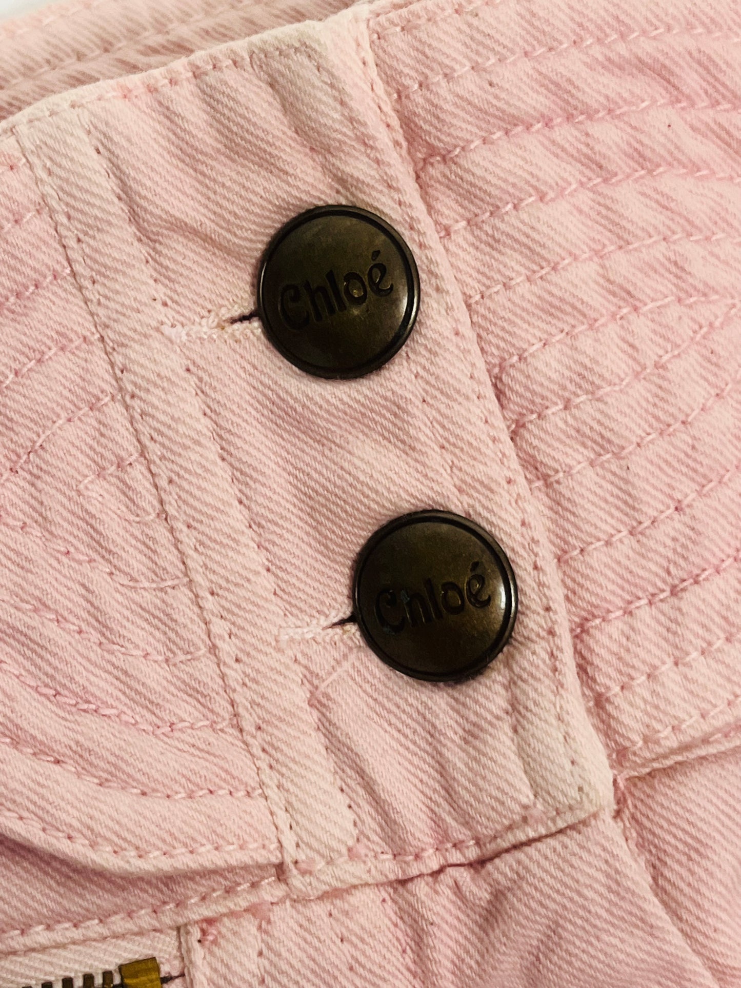 Chloe soft pink shorts