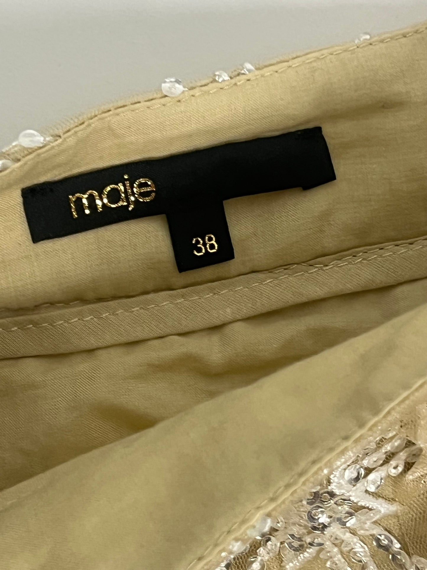 Maje sparkle skirt