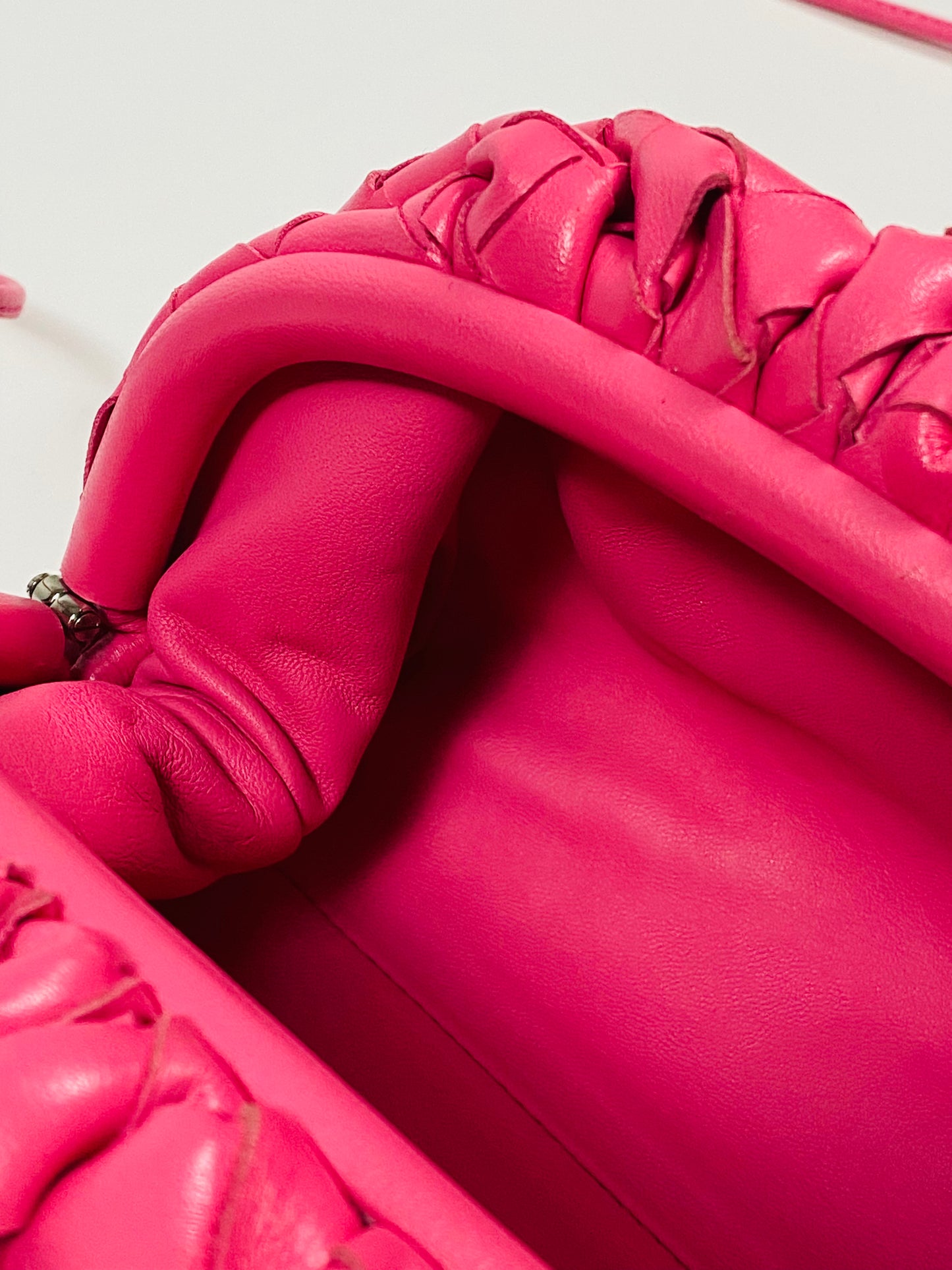 Bottega Veneta Lambskin Mini Pouch Bag