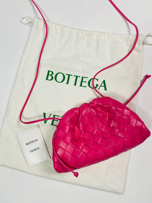 Bottega Veneta Lambskin Mini Pouch Bag