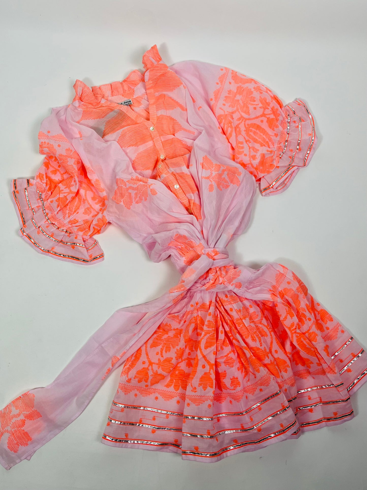 Juliet Dunn Blouson dress