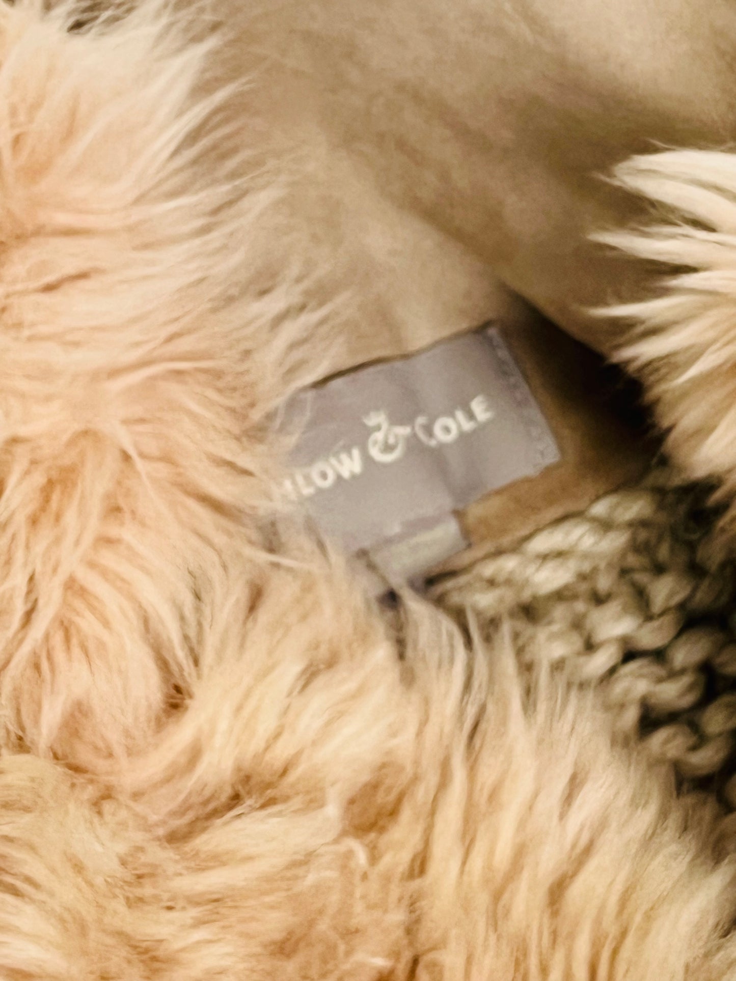 Cushlow & Cole shearling gilet