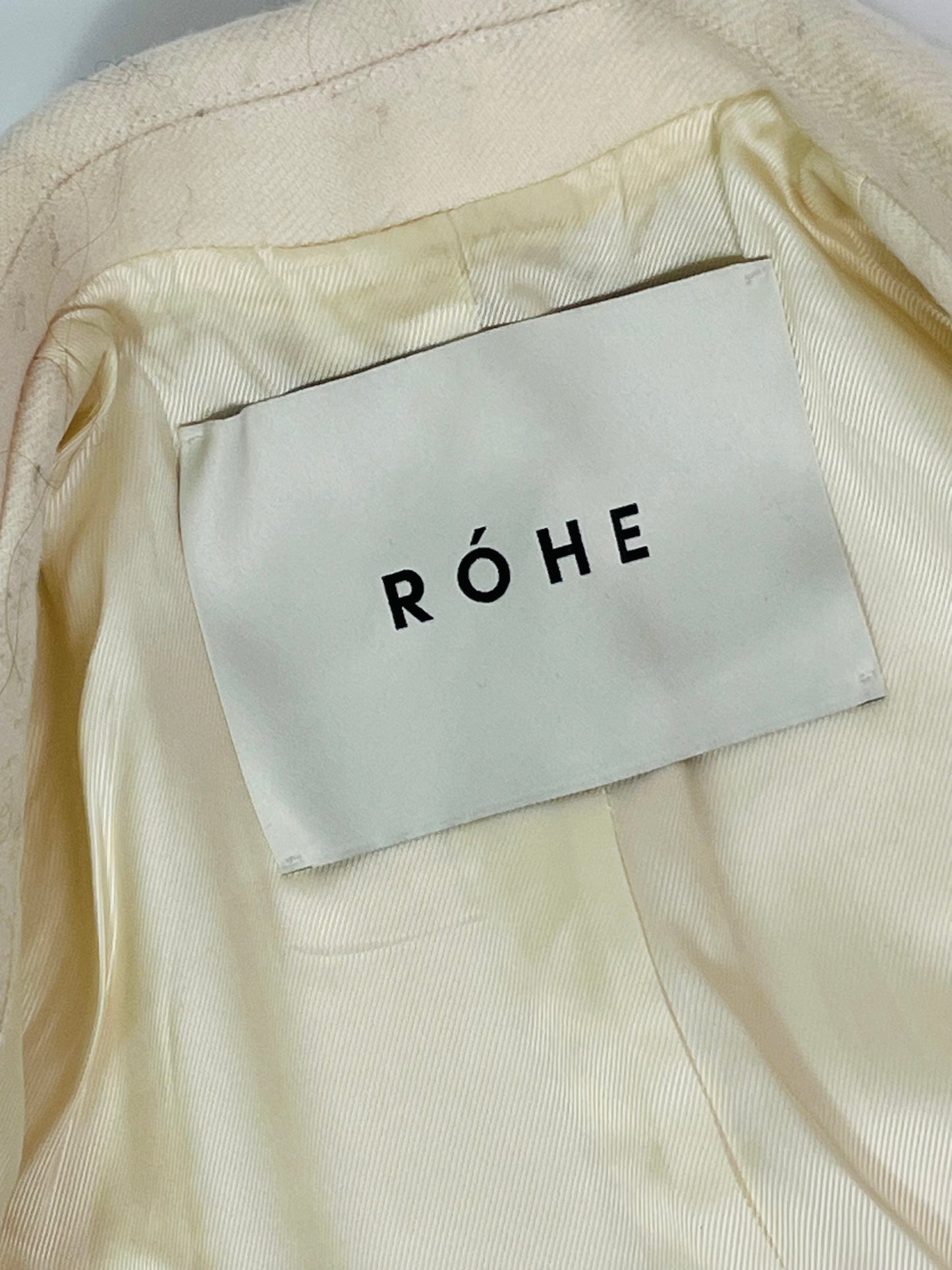 RÓHE cream Blazer