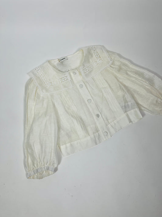 Sandro linen top