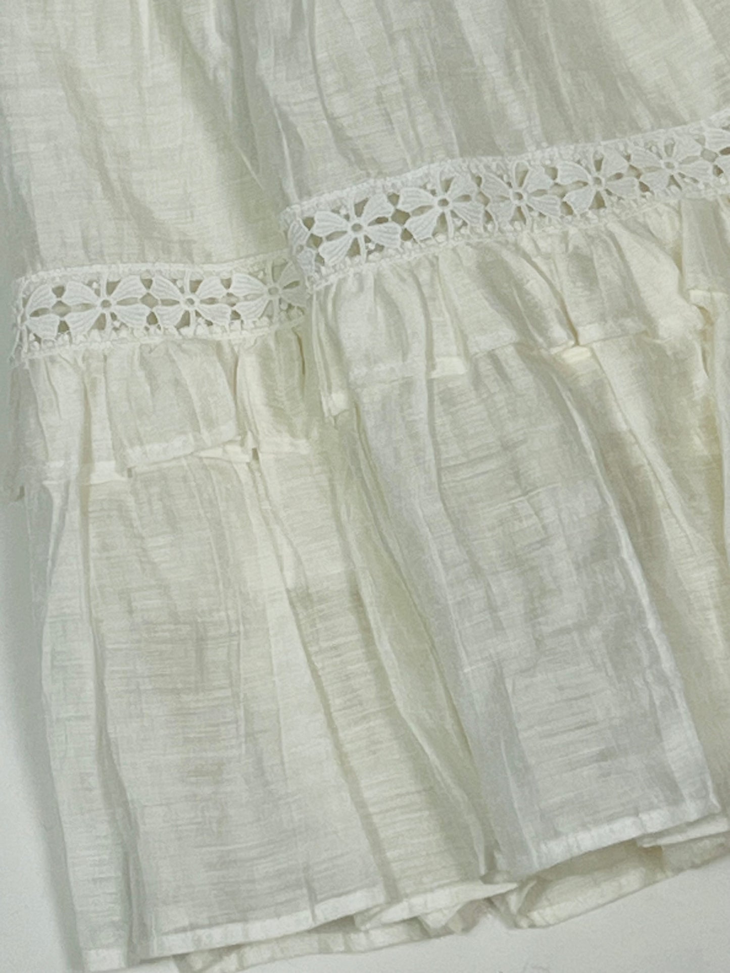 Sandro linen skirt