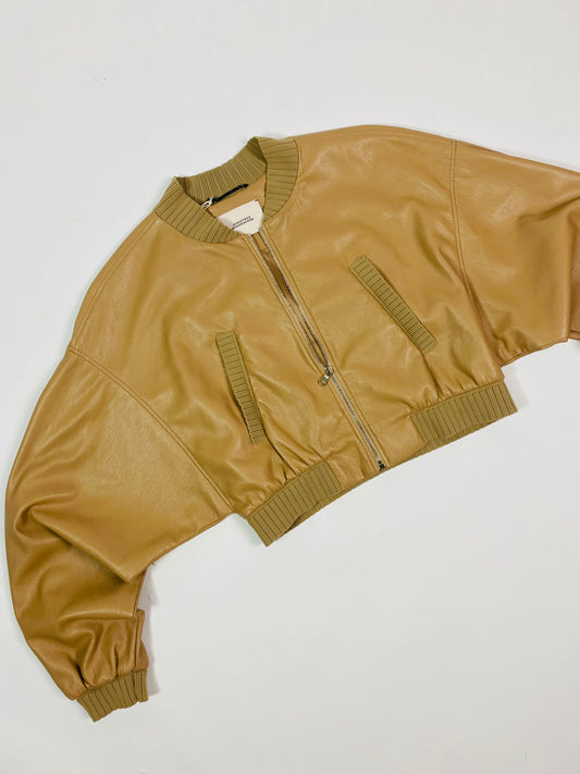 Dorothee Schumacher Vegan Leather Bomber