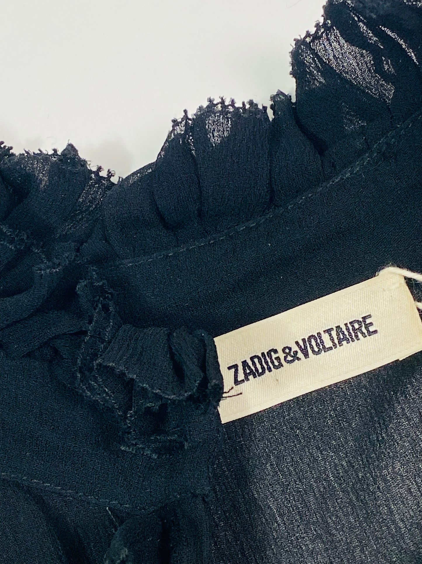 Zadig & Voltaire ruffle dress