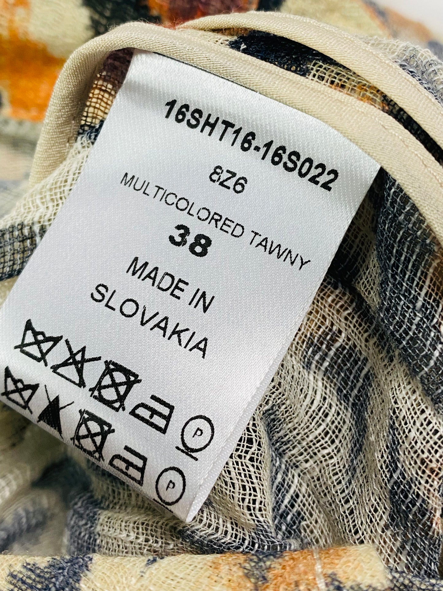 Chloé Animal Print Blouse