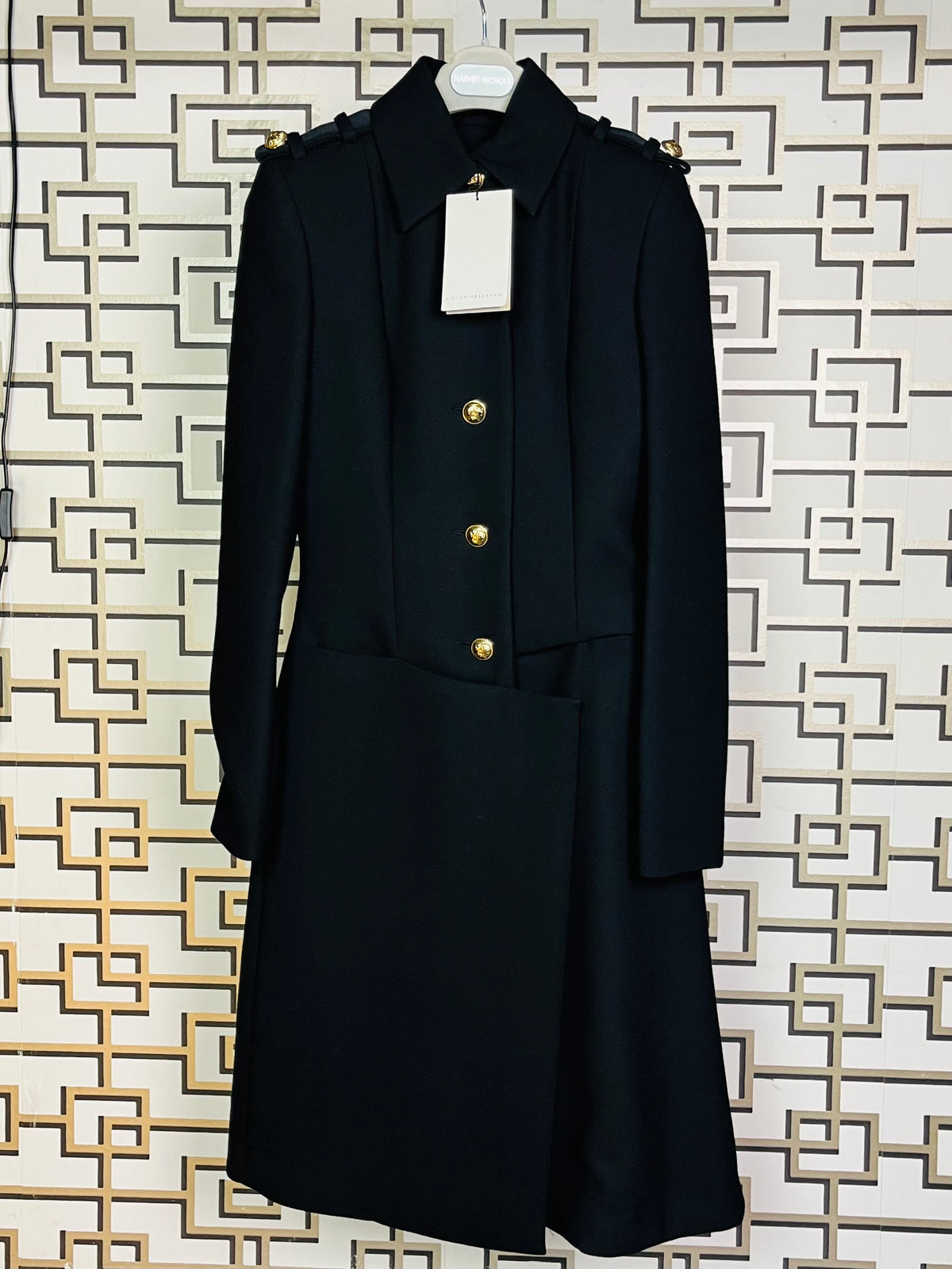 Victoria beckham riding coat