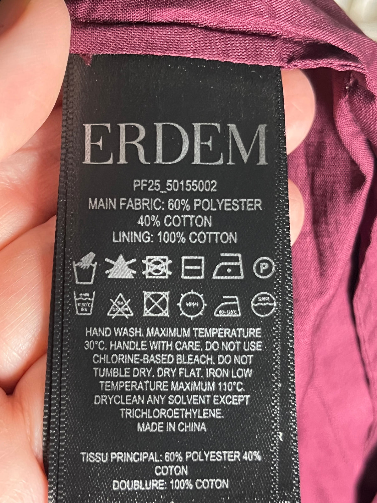 Erdem cut lace dress