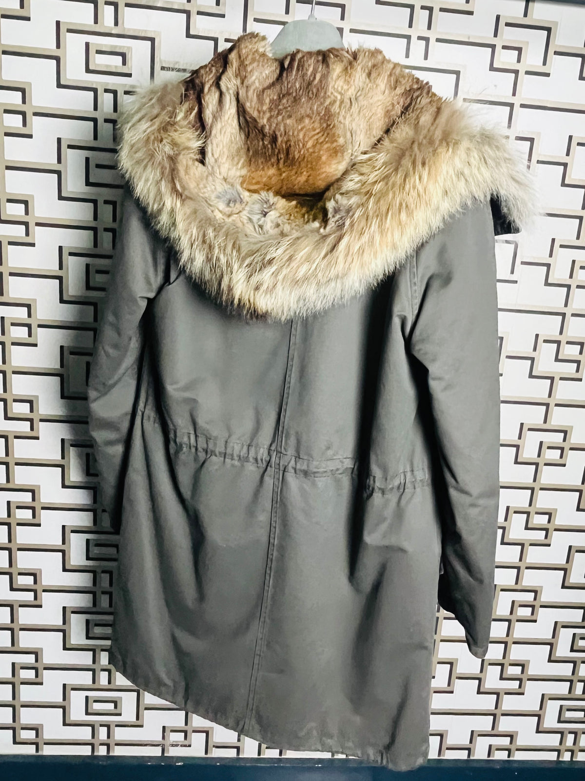 Yves Salomon fur lined parka
