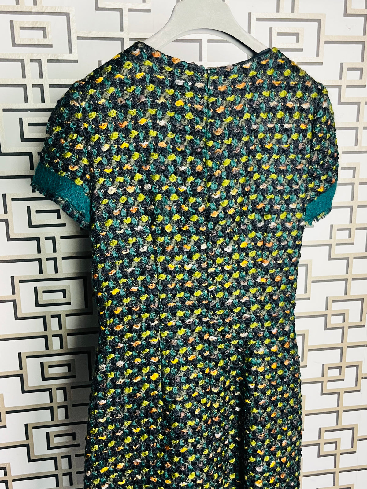 Prada boucle wool dress