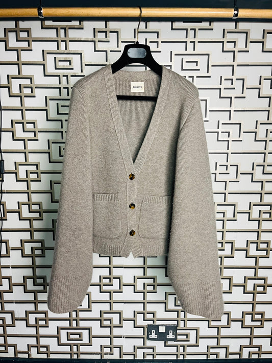 Khaite ' Scarlet ' cashmere cardigan