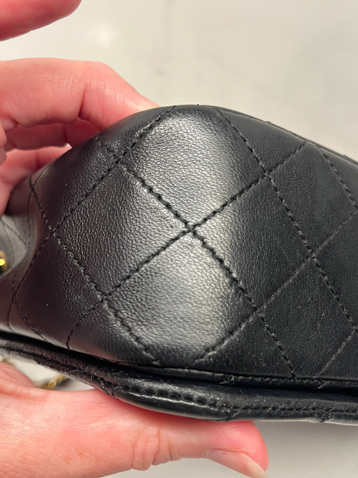 Vintage CHANEL full flap lambskin