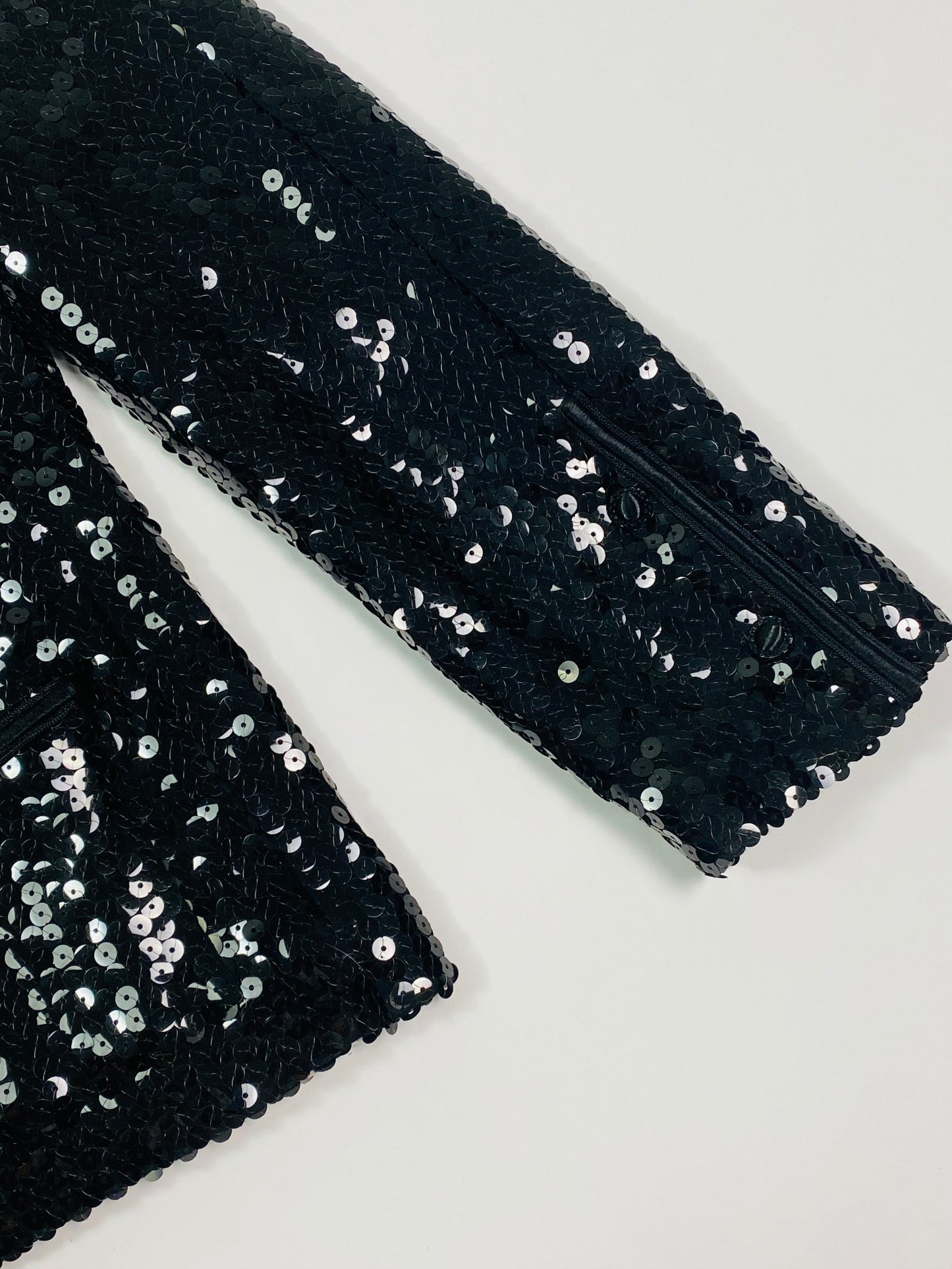 CHANEL Sequin Skirt Suit ( vintage )