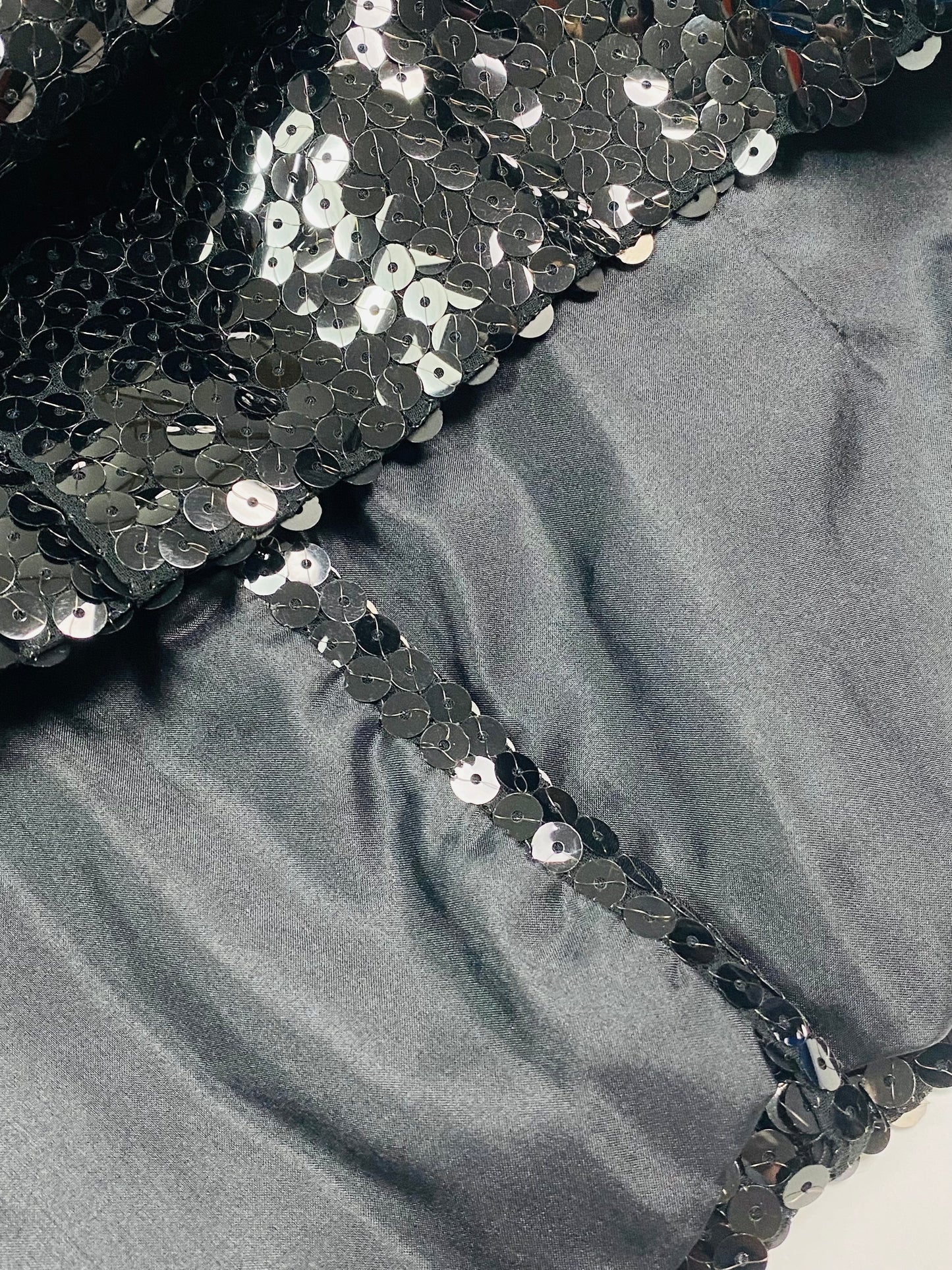 CHANEL Sequin Skirt Suit ( vintage )